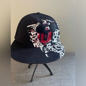 Youth Disney Parks Mickey Mouse Fitted Black/Red Hat